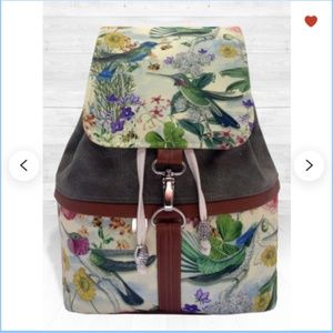 Beautiful handmade Vegan Leather Backpack
